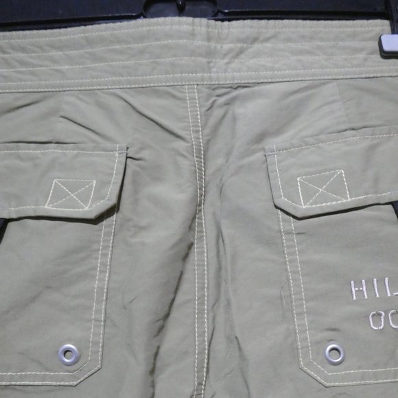 TOMMY HILFIGER | medium | Olive Green Cargo Shorts / Swim Shorts | NWOT - Picture 11 of 16